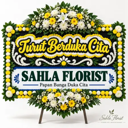 Papan Bunga Duka Pasteur